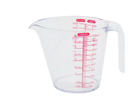 Jarra Medidora 1lt Acrilico  Eco-731 Gd