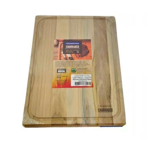 Tabua P/ Churrasco 400x280x19mm 10239/663 Tramontina