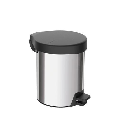 Lixeira Inox C/Pedal 5lt Tampa Plastica 94538/705 Tramontina