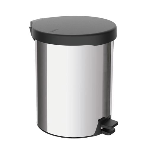 Lixeira Inox C/Pedal 12lt Tampa Plástica 94538/712 Tramontina