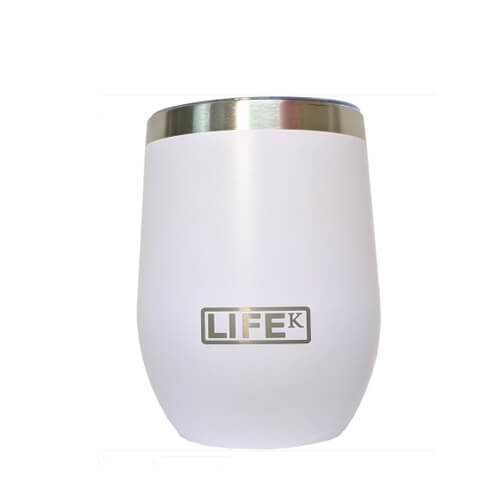 Copo Termico C/ Tampa Branco 354ml  1870  Life