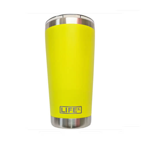 Copo Termico C/ Tampa  Amarelo 591ml  1875  Life