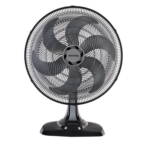 Ventilador Mesa 50cm  Pr (135w) 220v 6p Cinza Premium Ventisol