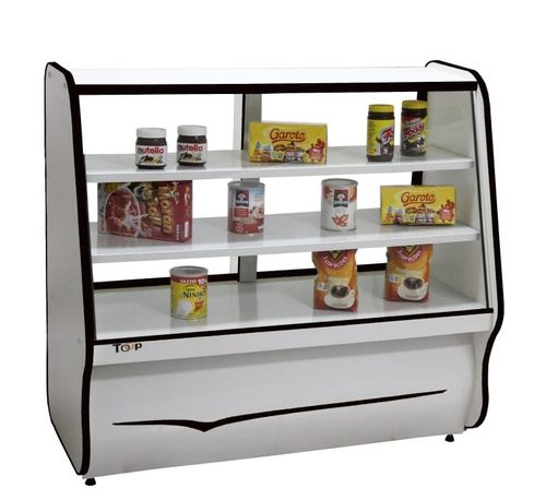 Vitrine Seca Bvt 1.20 Vidro Reto Preto Ormifrio
