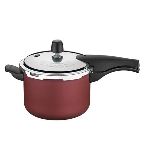 Panela Pressão 4,5 Lt Vancouver Antiaderente Vermelha 20582/720 Tramontina