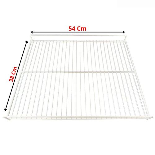 Grade Prateleira 544x384x41mm Branca C/4 Suporte Grba-400 Gelopar