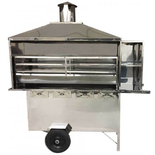 Carrinho Churrasco Coifa Inox 1.5mt 79880 R2