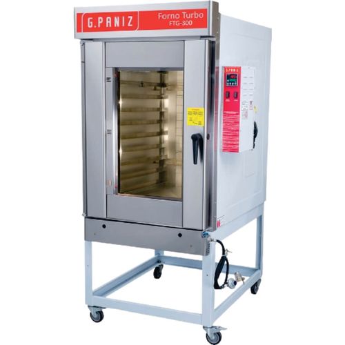 Forno Turbo A Gás  10 Esteirass - Ftg300  G Paniz