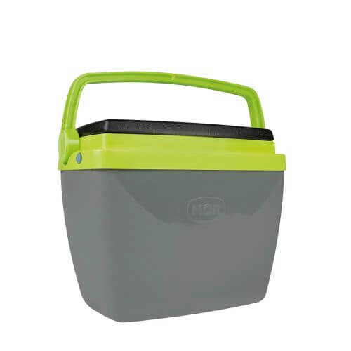 Caixa Termica 6 Lt Cinza C/ Verde  Mor