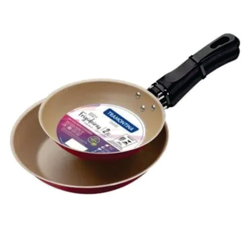 Jogo De Frigideiras 2 Peças Vermelha 16/20cm 20198/726 Tramontina