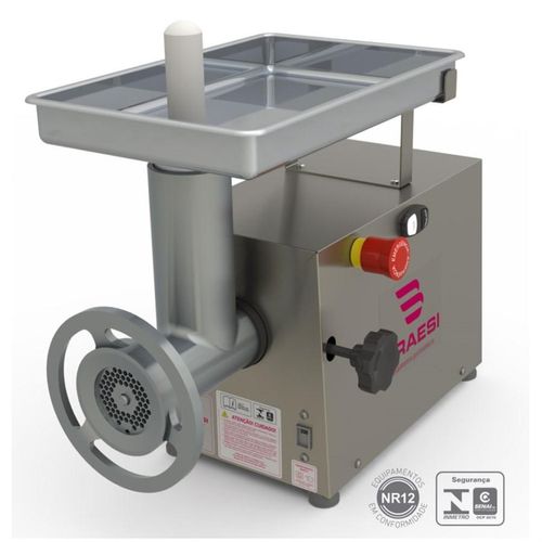 Picador De Carne Inox B-10 Bmc 10 1/2cv Bivolt Nr12 Braesi