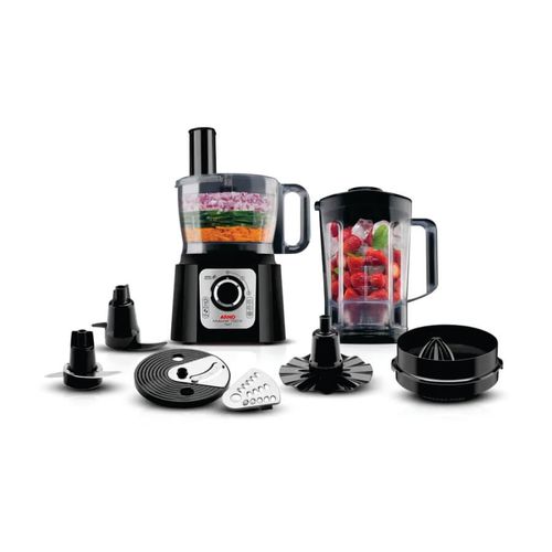 Processador Multichef Mp70 700w  7em1 Preto 127v Arno
