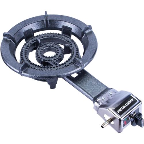 Fogareiro + Mangueira Acendedor Automatico Mtc0100 Metalcubas