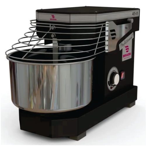 Amassadeira Aes 05 Kg Preta  Bivolt Braesi