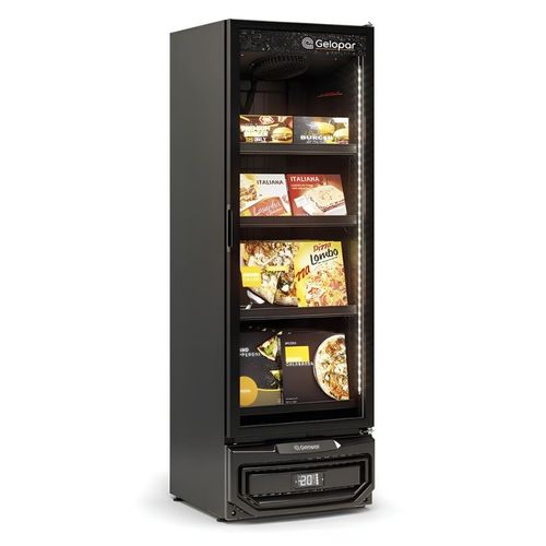 Conservador Vertical Conveniencia Gcvc-45 Lb Preto 220v Gelopar