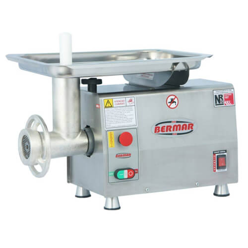Picador De Carne Inox B-10 Bm147 Bivolt Nr 12 Bermar