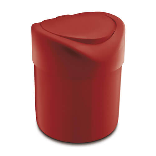 Lixeira Plastico Premium  4lt Vermelho  (363-Vm) Uz