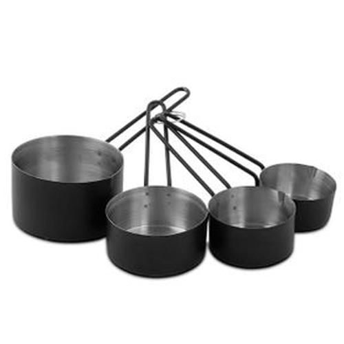 Jogo  Medidor Xicara Inox Onix   4pçs 6979 Mimo
