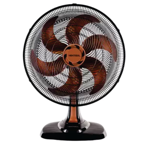 Ventilador Mesa 50cm  Pr (135w) 220v 6p Bronze Premium Ventisol