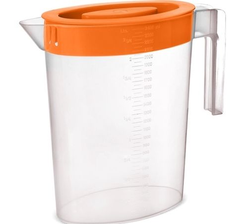 Jarra Oval Plastico 2,4 Lt Cod.9244 Xplast