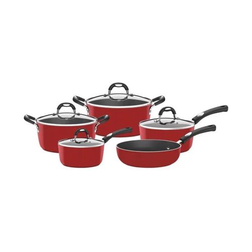Conjunto Panela  5 Pçs. Monaco Vermelho Antiaderente 20899/750 Tramontina