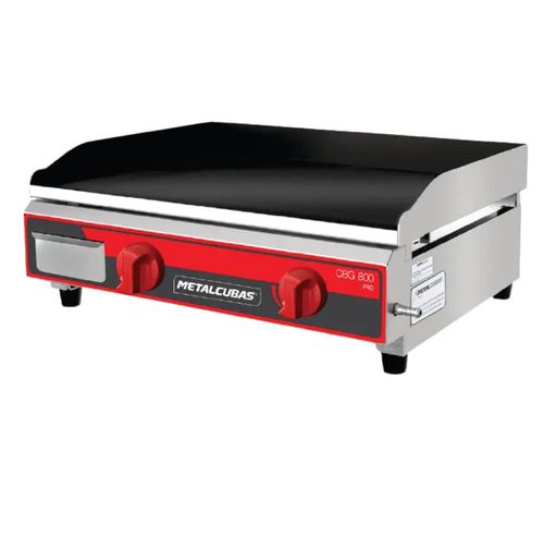 Chapa Bifeteira Cbg800 Profissional Gas Metalcubas