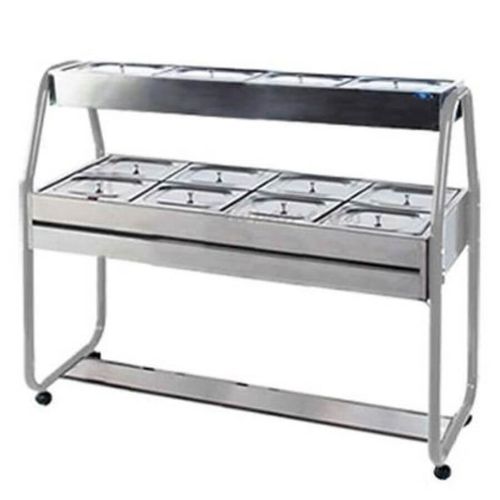 Self Service Térmica 8 Quentes + 4 Frias Luxo Cinza 127v Ibet