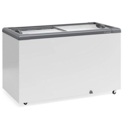 Freezer Dp Ação Ghd-400lt  Cz Tp Vidro Gelopar