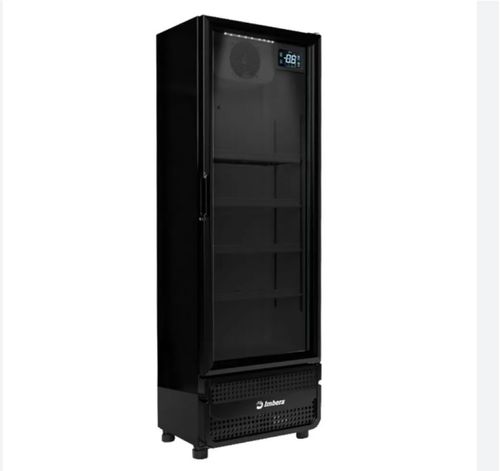 Cervejeira Ccv290 - 400lt Preta 127v Porta De Vidro Imbera
