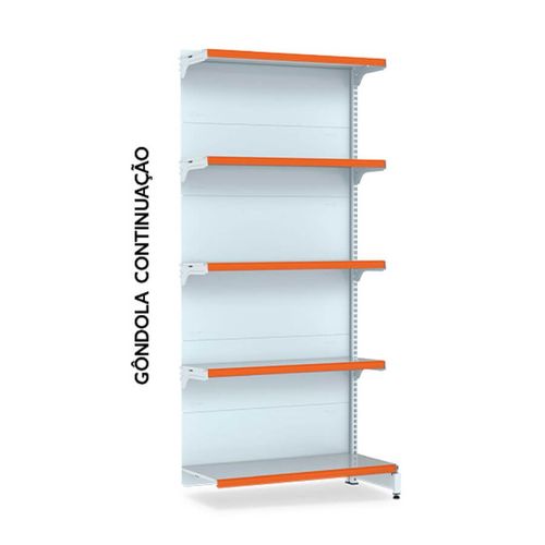 Gondola Parede Fit 40 2.02x0,90x0,30 - 0,40 C5 Br  Continuação  Amapa
