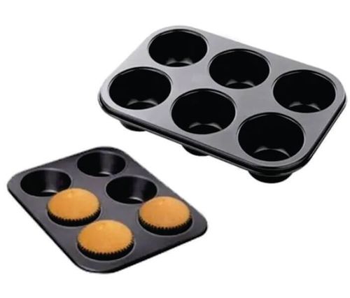 Forma Cupcakes 26x18x3 Cm 6 Cavas Qhouse