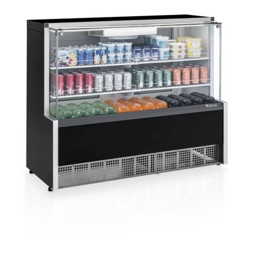 Vitrine Refrigerada Ar Forçada Gpfa 1.40r Pr 220v Aurora Gelopar