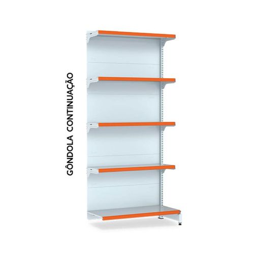 Gondola Parede Fit 40 1.70x0,90x0,30 - 0,40 C5 Br  Continuação   Amapa