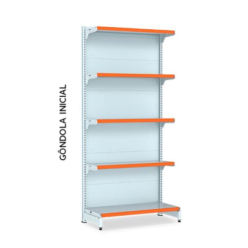 Gondola Parede Fit 40 1.70x0,90x0,30 - 0,40 C5 Br  Inicial  Amapa