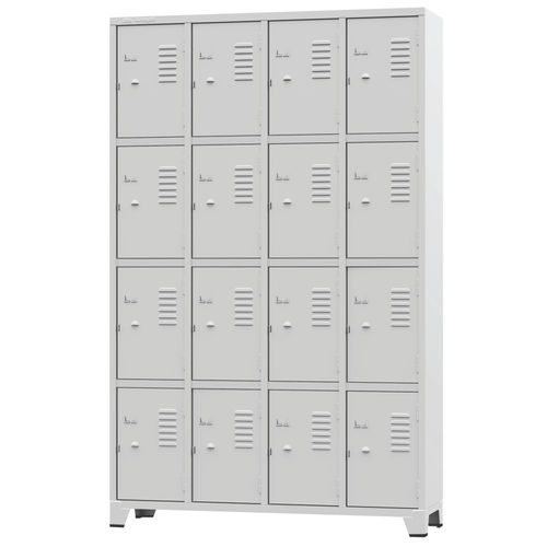 Roupeiro 1/16 1,96 X 1,23 X 0,36 Ch 26 Cinza Amapa