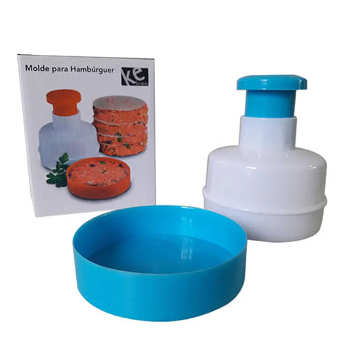 Modelador  Hamburguer  Plastico Ref.6594 Kehome