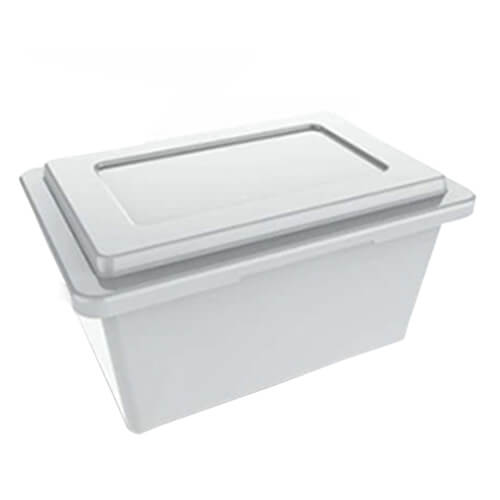 Caixa Box Plastica 30 Lt C/Tampa Br 504 Plasticomm