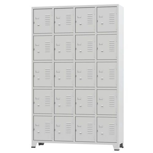 Roupeiro 7/20 1,96 X 1,23 X 0,36 Ch 26 Cinza Amapa