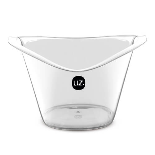 Balde De Gelo Plast.  Gold 3lt Transp. Translucido  (150-Tr) Uz