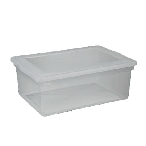 Caixa Plastica  20lt 46,7x32,3x17,9cm C/ Tampa 0340 Pleion