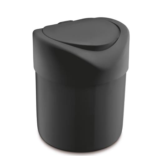 Lixeira Plastico Premium  4lt Preta  (363-Pr) Uz