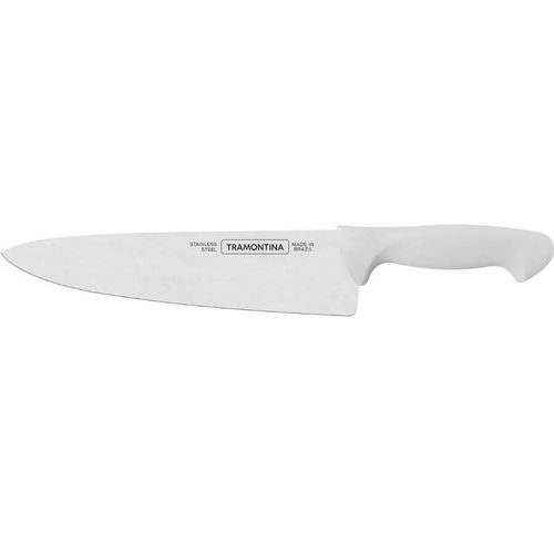Faca Para Carne 10 Premium Branco-Lamina De Aço Inox E Cabo De Polipropileno-24473180 Tramontina