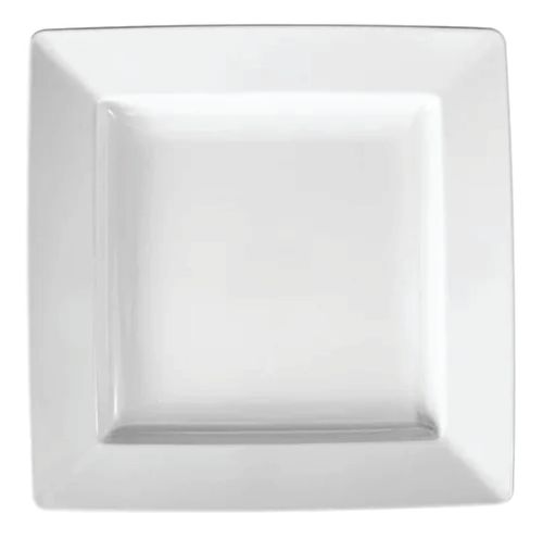 Prato Quadrado Fundo  Melamina 33cm Gx5309 Gourmet Mix