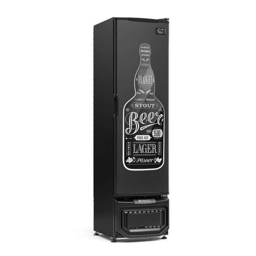Cervejeira Vertical Gcb 23e Pr/ 228lt 127v Adesivada Gelopar