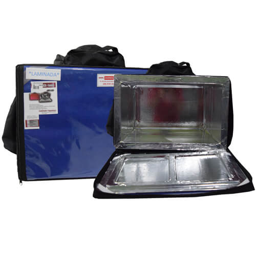 Mochila P/ Motoboy Transporte Pizza Ref.115 Tamanho Familia 40-50cm C/ Revestimento Metalizado