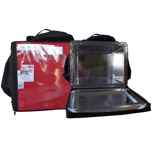 Mochila Motoboy P/ Transporte Pizza C/ Revestimento Metalizado