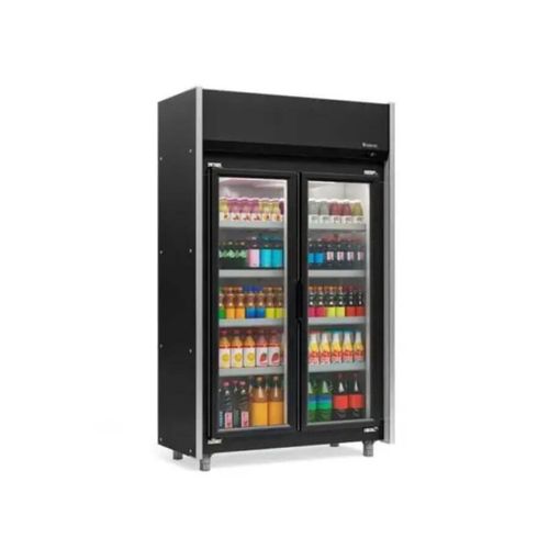 Refrigerador Vertical Geas - 1,27m 2p/Pr 220v Gelopar