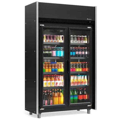 Refrigerador Vertical Geas - 1,27m 2p/Pr 220v Gelopar