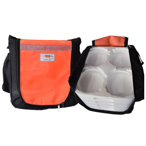 Mochila Motoboy P/ Transporte Marmitex Ref. 116 C/ 5 Bandejas