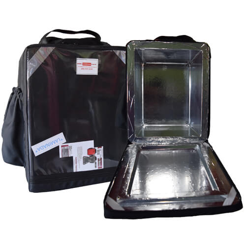 Mochila Motoboy P/ Transporte Lanche Ref.114  C/ Revestimento Metalizado